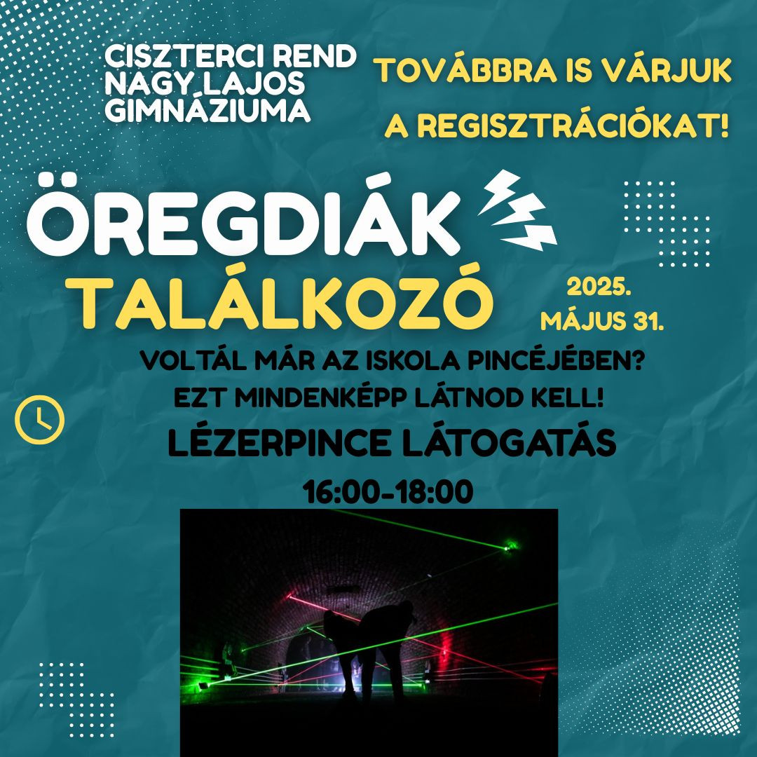 Lézerpince látogatás