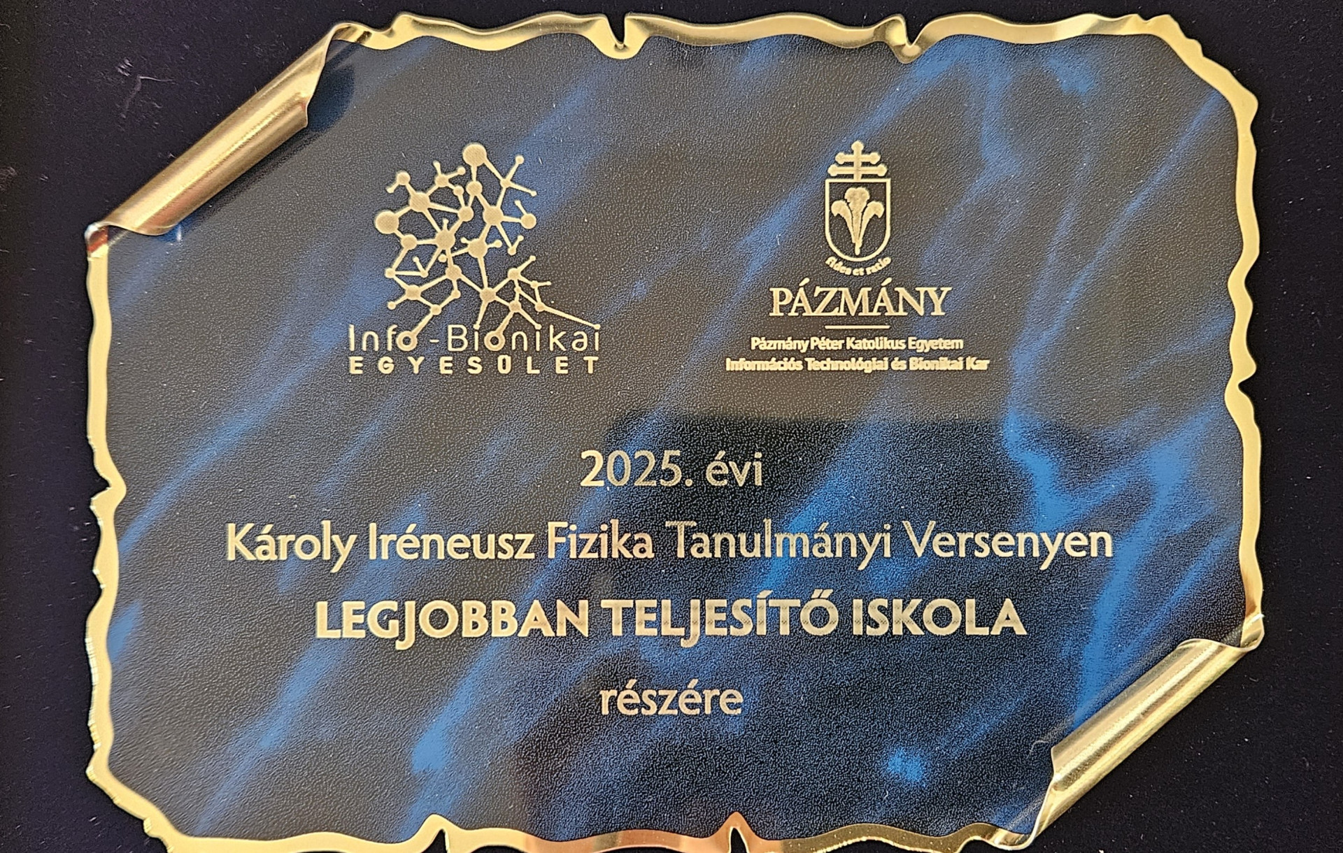 "Legjobban teljesítő iskola"