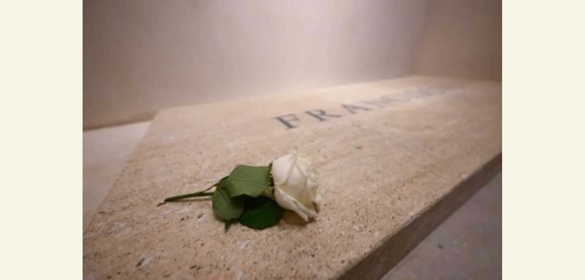 Ferenc pápára emlékezve
