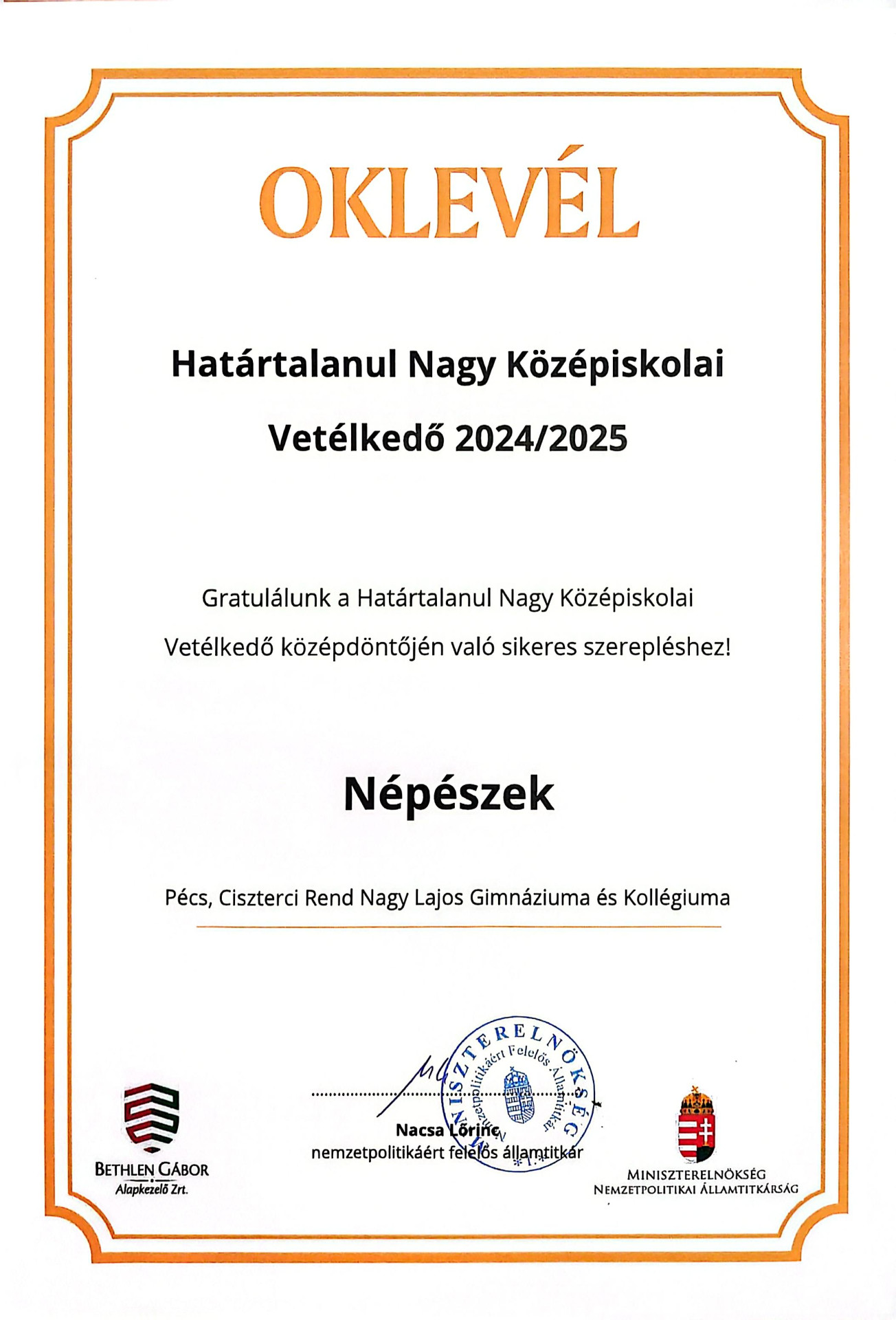 "Népészek"