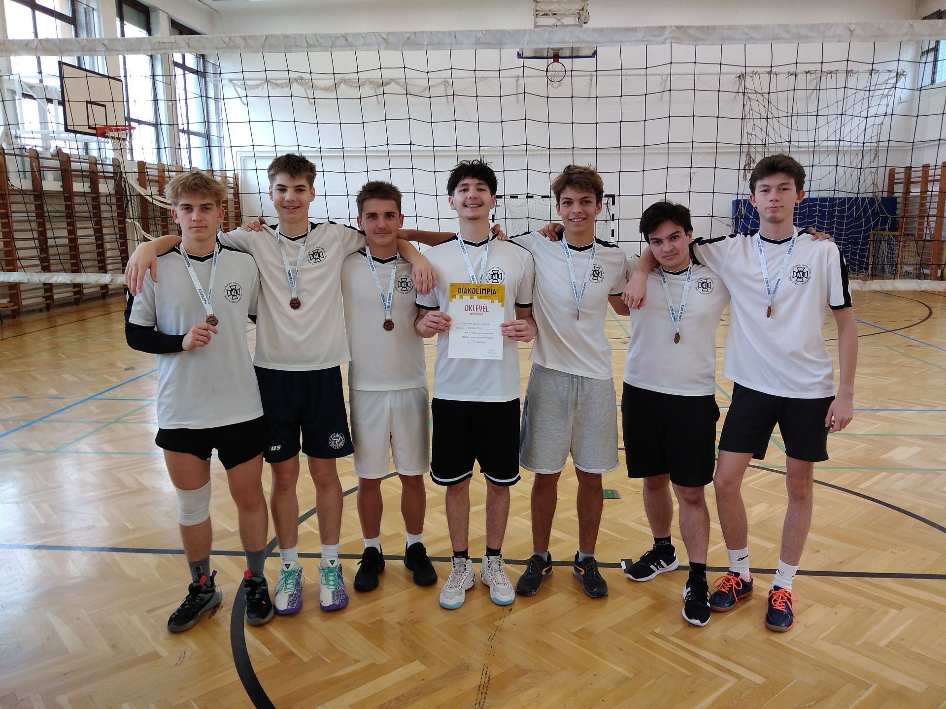 Röplabda Diákolimpia 3. hely