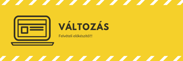 Elmaradó előkészítő foglalkozások