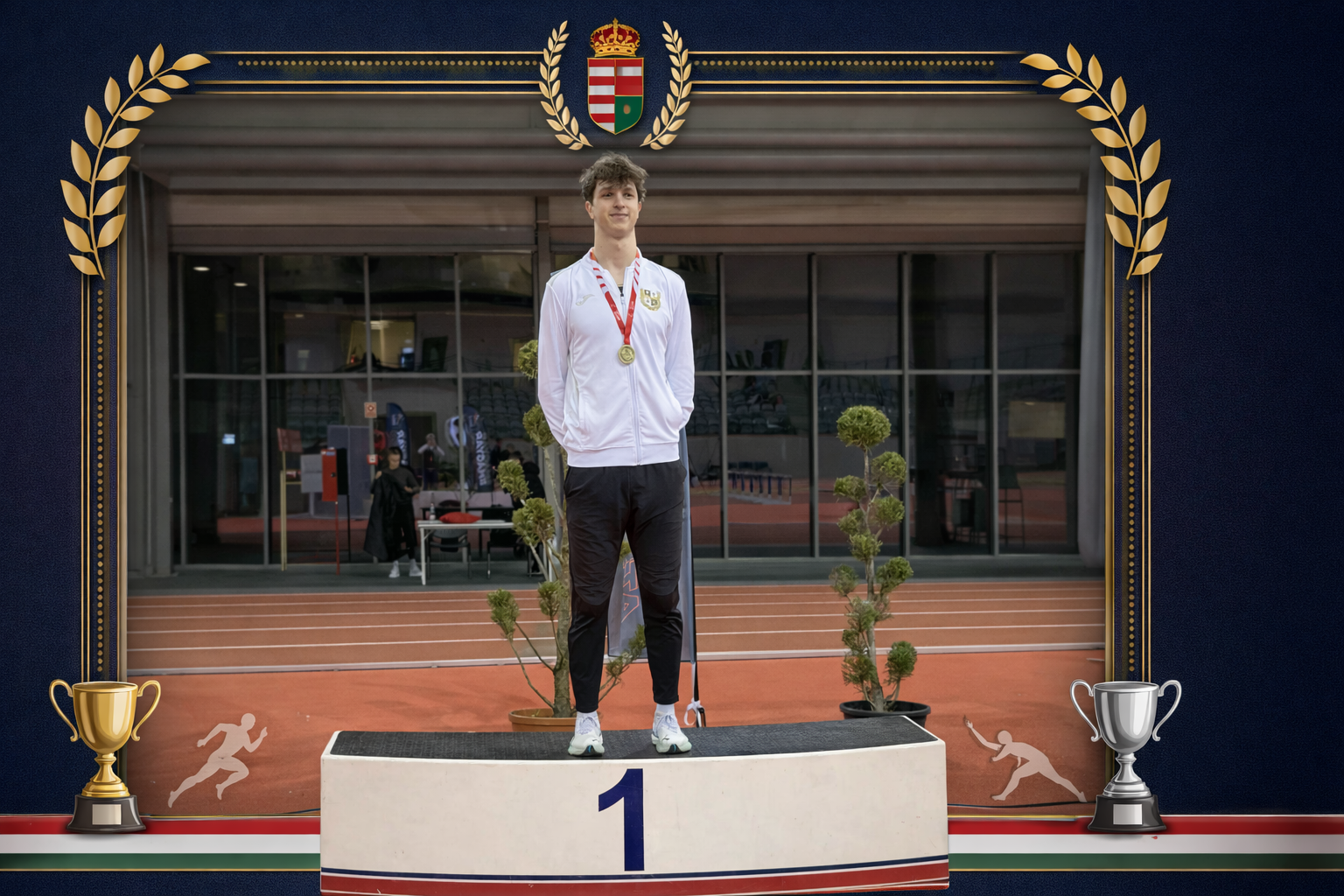 Távolugrás - országos 1. hely