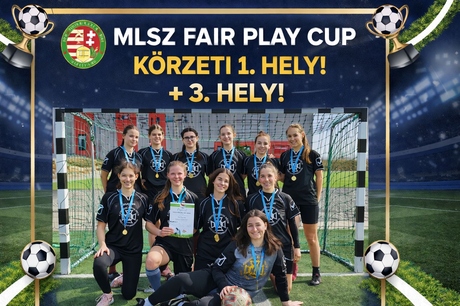 Körzeti bajnokok lettünk! ⚽🏆