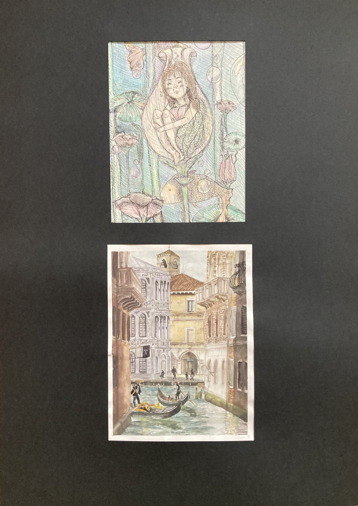 Diákjaink alkotásai az APÁCZAI 40/400 képzőművészeti kiállításon