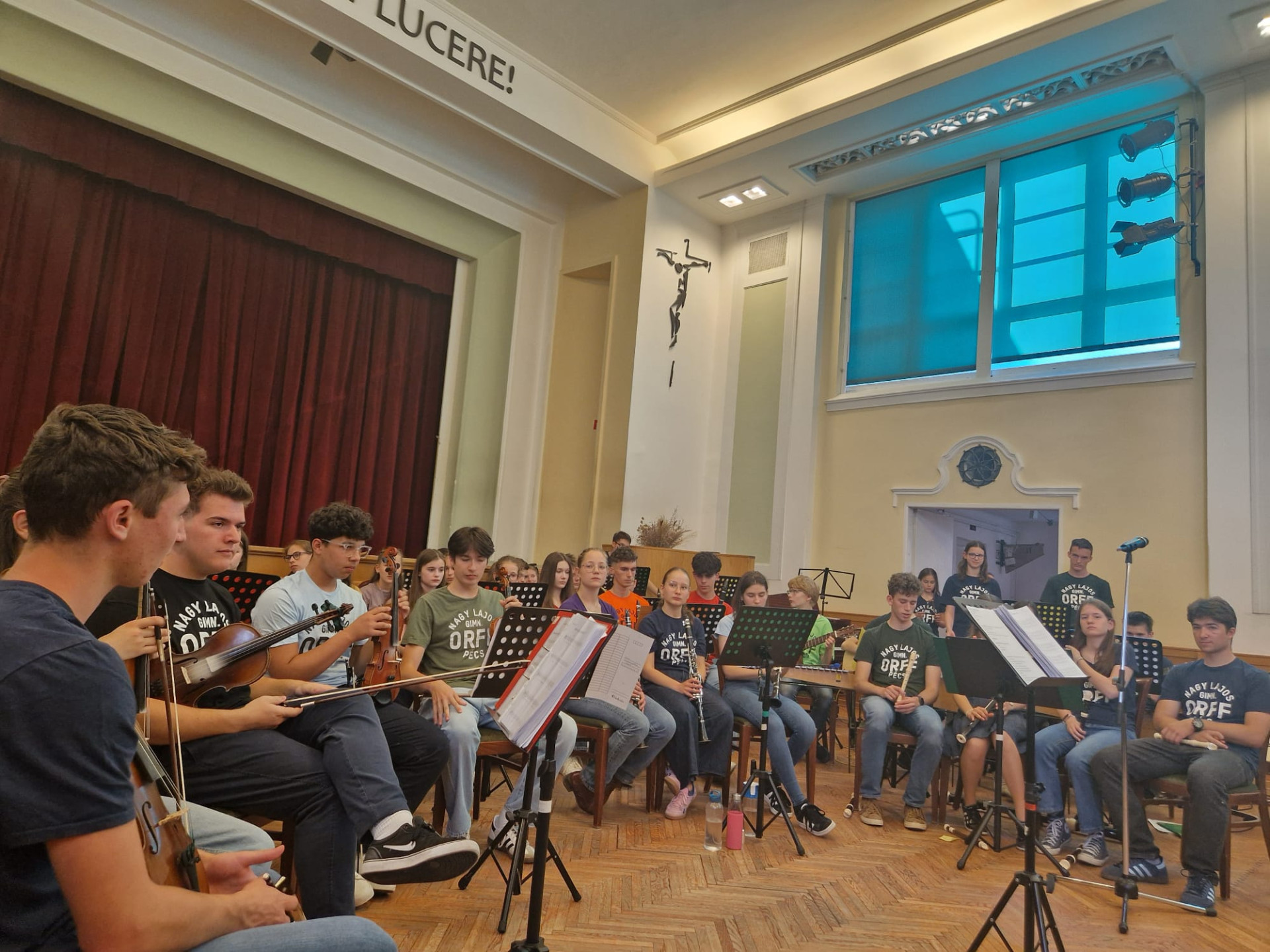 Az Orff-zenekar évzáró koncertje