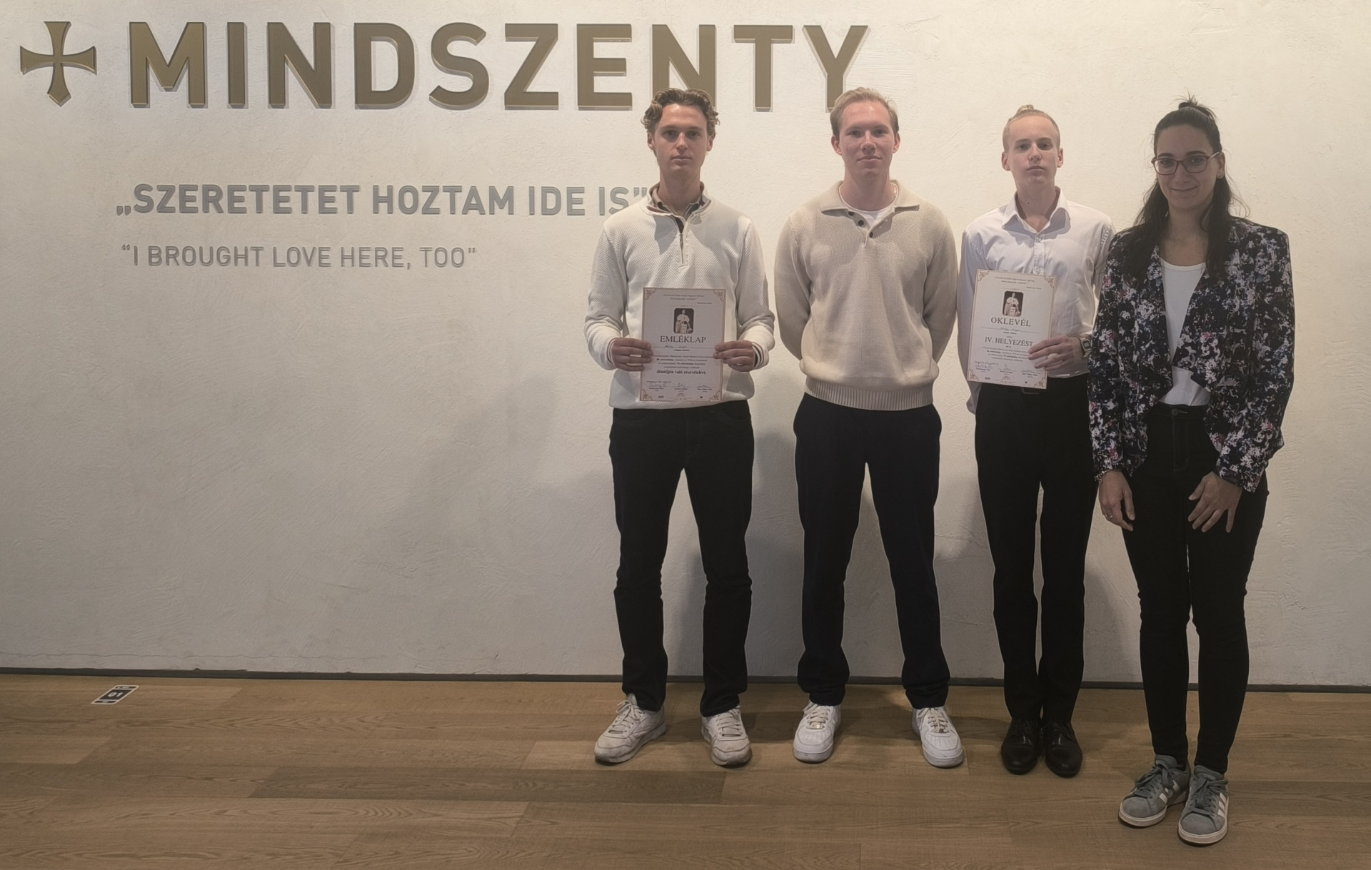Mindszenty-vetélkedő középiskolásoknak