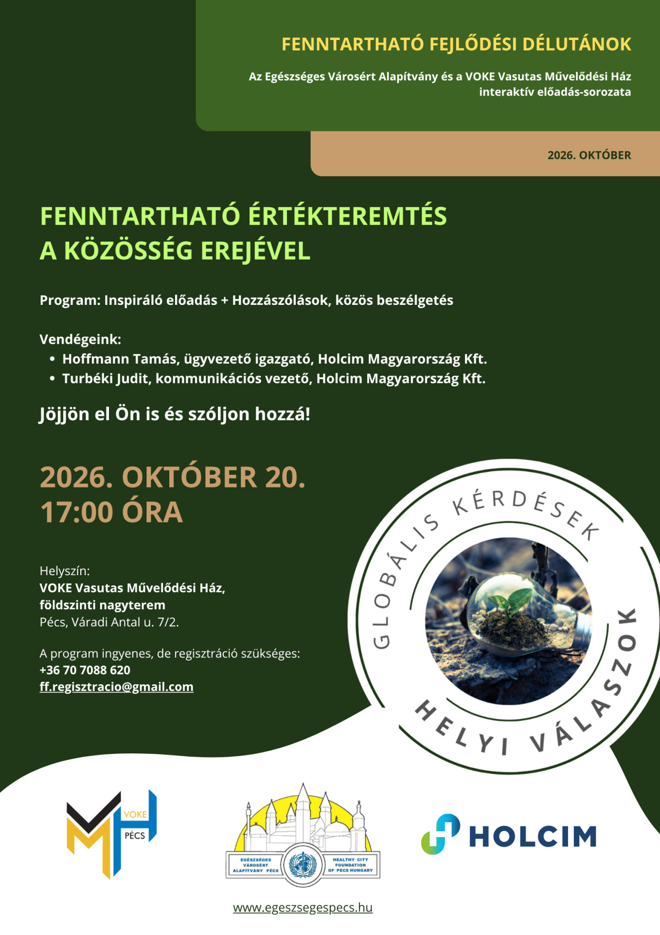 Fenntartható értékteremtés a közösség erejével