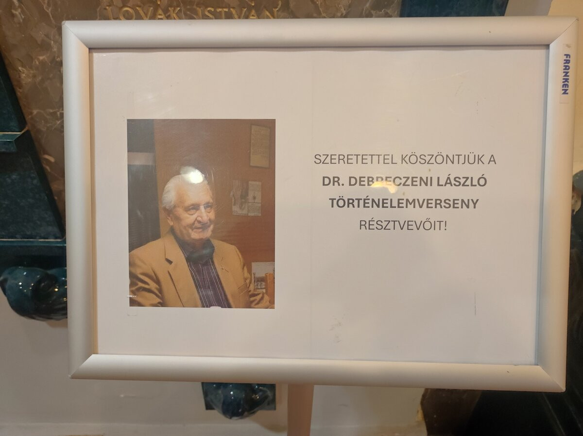 Dr. Debreczeni László történelemverseny (2025.12.12-13.)